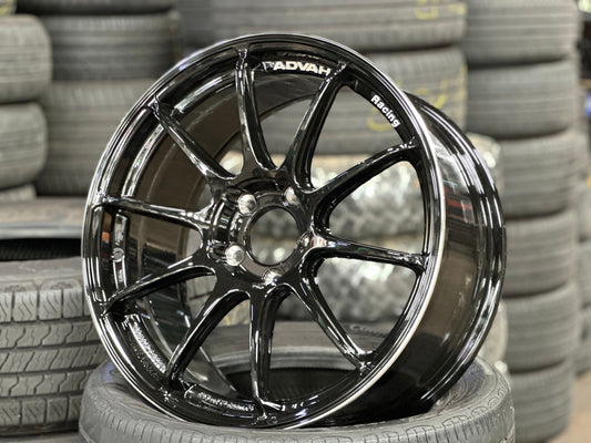 New 18X8.5 ET35 G Forged RS3 Rim (4 wheel) Gloss Black 5X114.3