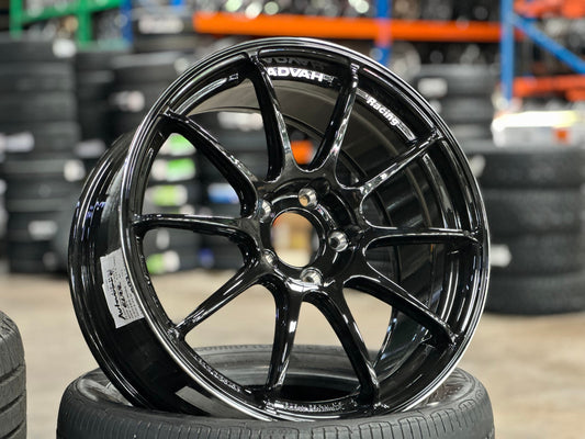 NEW 18X8.5 ET35 G Forged RS3 Rim (4 wheel) Gloss Black 5X112