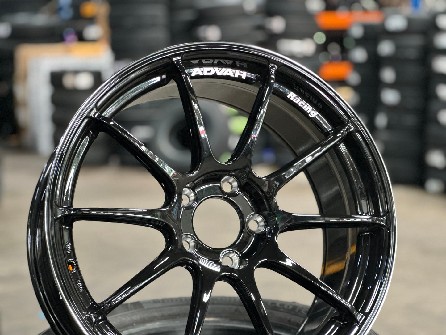 New 18X8.5 ET35 G Forged RS3 Rim (4 wheel) Gloss Black 5X112