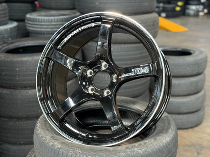 New 18X8.5 ET35 G Forged TC4 Rim (4 wheel) Gloss Black 5X112