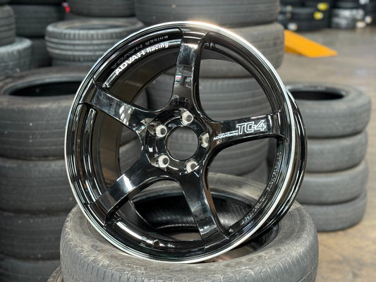 New 18X8.5 ET35 G Forged TC4 Rim (4 wheel) Gloss Black 5X114.3