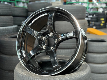 New 18X8.5 ET35 G Forged TC4 Rim (4 wheel) Gloss Black 5X114.3