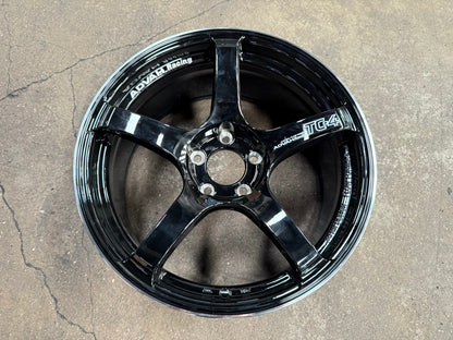 New 18X8.5 ET35 G Forged TC4 Rim (4 wheel) Gloss Black 5X114.3