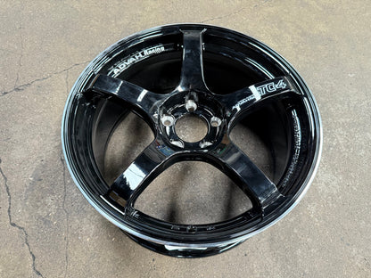 New 18X8.5 ET35 G Forged TC4 Rim (4 wheel) Gloss Black 5X112