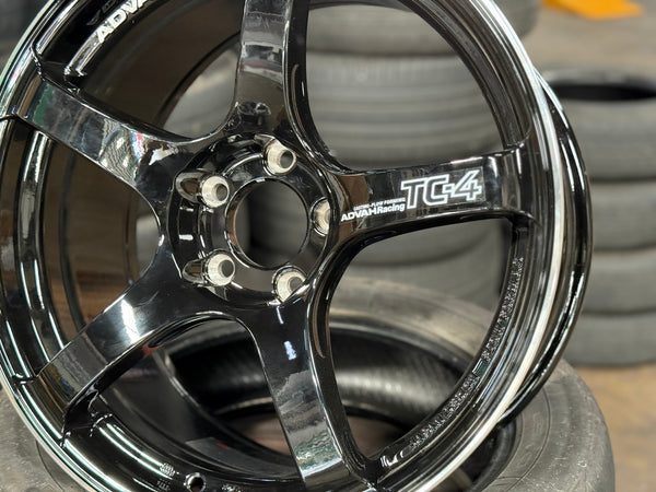 New 18X8.5 ET35 G Forged TC4 Rim (4 wheel) Gloss Black 5X114.3
