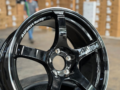 New 18X8.5 ET35 G Forged TC4 Rim (4 wheel) Gloss Black 5X114.3