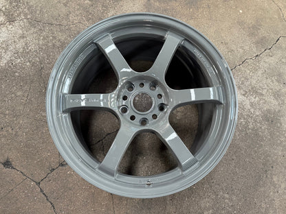 New 18X9.5 ET38 RAYS Gramlight 57 Rim (4 wheel) Gloss Grey 5X120