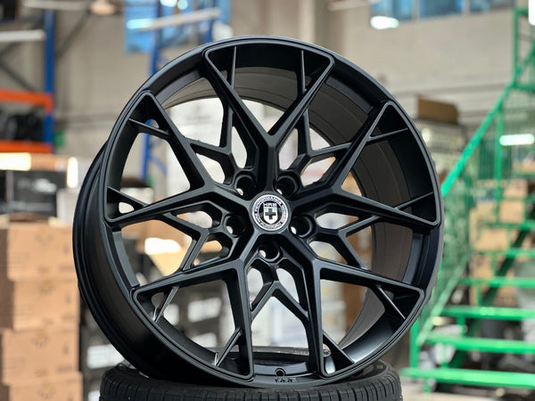 New 22X10.5 ET35 HRE FF10 Rim (4 wheel) Matt Black 5X120
