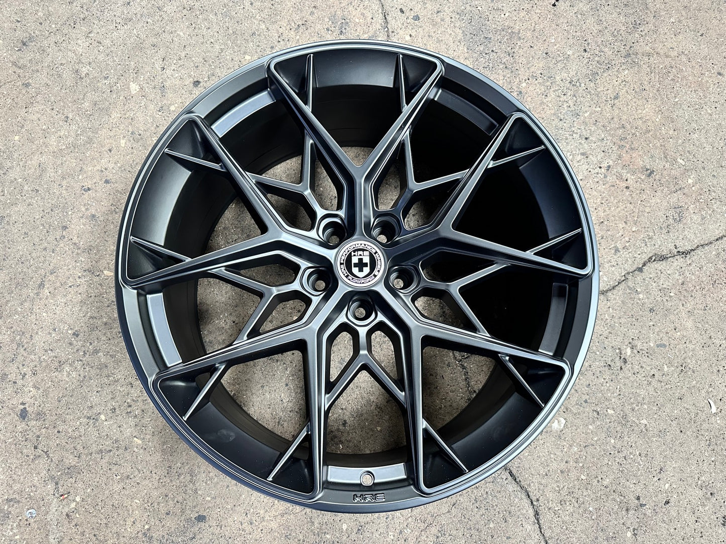 New 22X10.5 ET35 HRE FF10 Rim (4 wheel) Matt Black 5X120