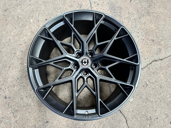 New 22X10.5 ET35 HRE FF10 Rim (4 wheel) Matt Black 5X120