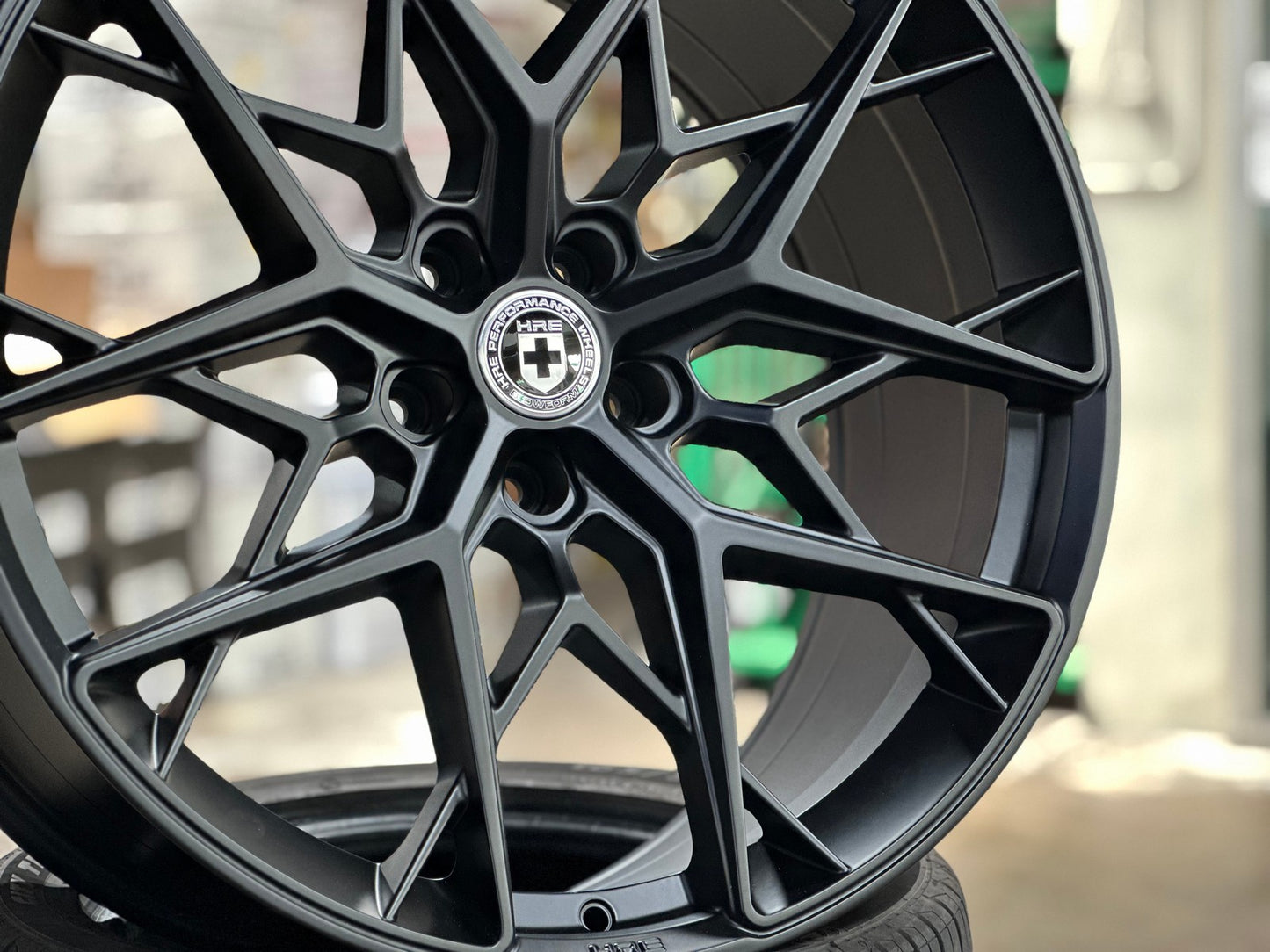 New 22X10.5 ET35 HRE FF10 Rim (4 wheel) Matt Black 5X120
