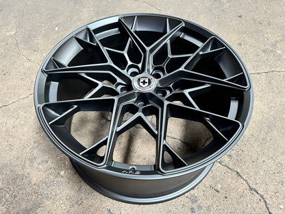 New 21X9.5 ET30 HRE FF10 Rim (4 wheel) Matt Black 5X112