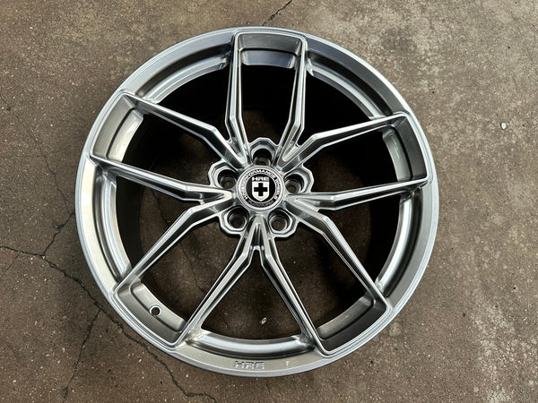 New 19X9 ET35 HRE FF21 Rim (4 wheel) Gloss Silver 5X112