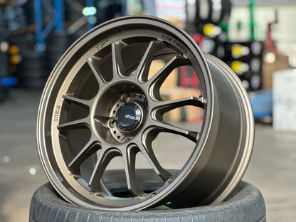 New 17X9 ET40 Konig Hypergram Rim (4 wheel) Matt Bronze 5X114.3