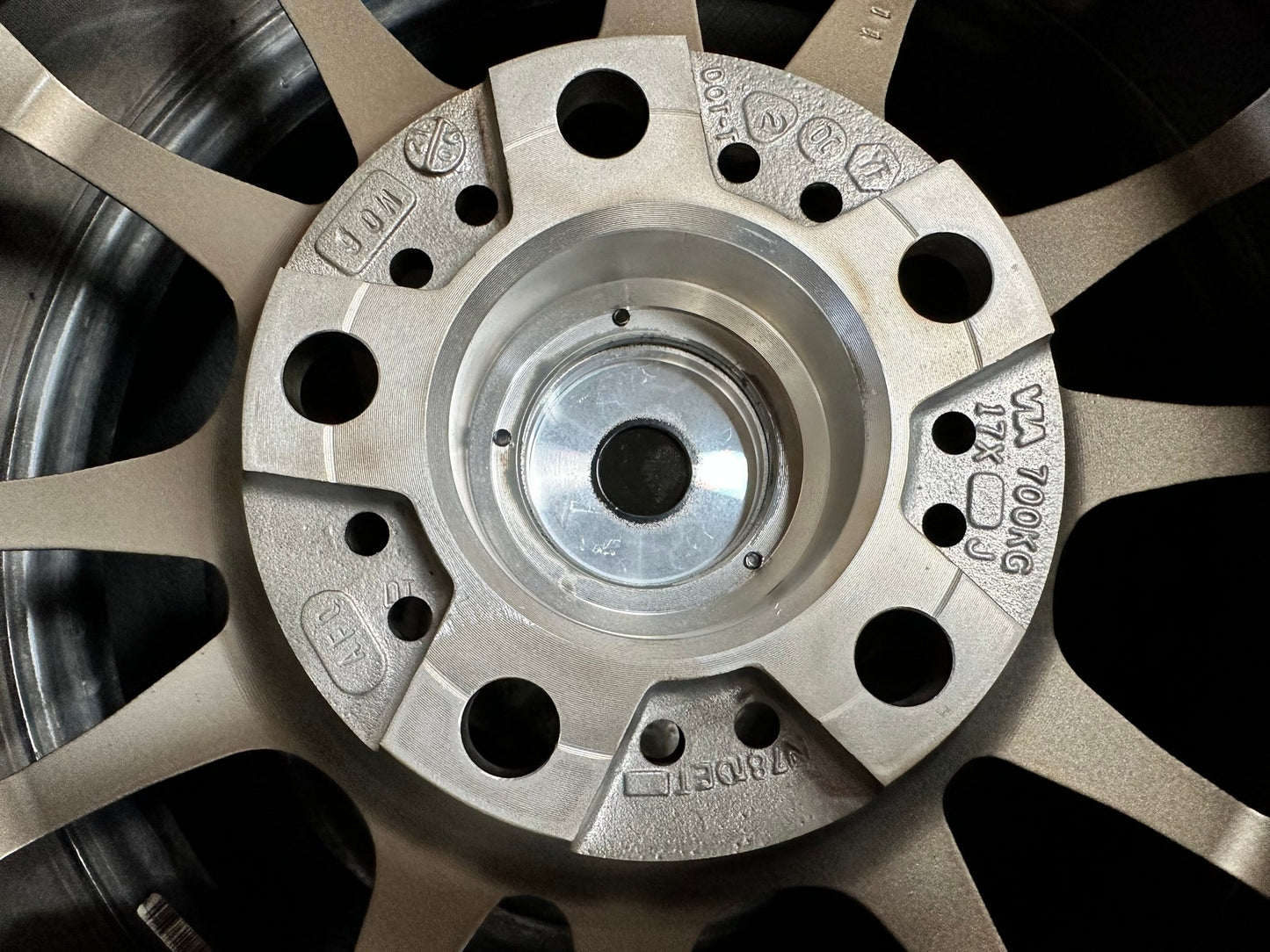 New 17X9 ET40 Konig Hypergram Rim (4 wheel) Matt Bronze 5X114.3