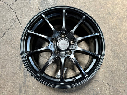 New 17X7.5 ET40 Lenso J1A Rim (4 wheel) Matt Black 5X114.3