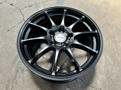 New 17X7.5 ET40 Lenso J1A Rim (4 wheel) Matt Black 5X114.3