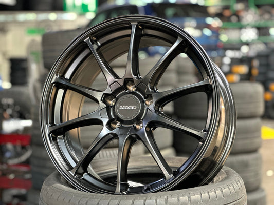 New 18X8 ET40 Lenso J1A Rim (4 wheel) Matt Black 5X114.3