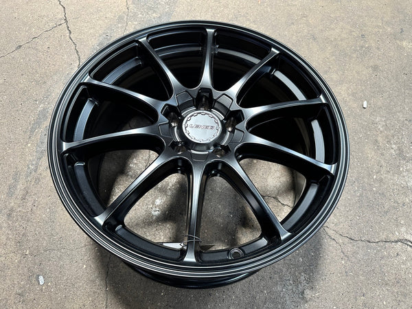 New 18X8 ET40 Lenso J1A Rim (4 wheel) Matt Black 5X114.3