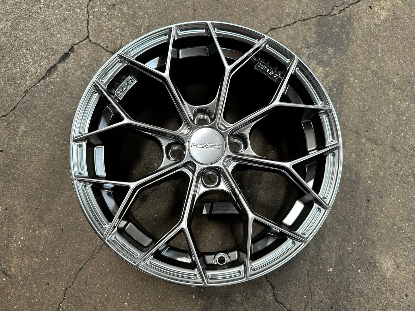 New 15X7 ET35 Lenso J1B Rim (4 wheel) Hyper Black 4X100