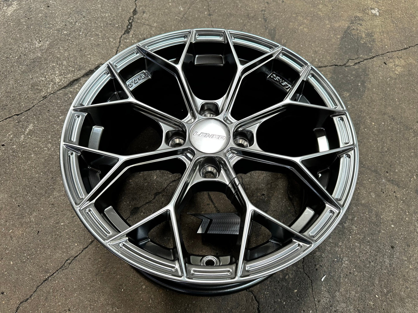 New 15X7 ET35 Lenso J1B Rim (4 wheel) Hyper Black 4X100