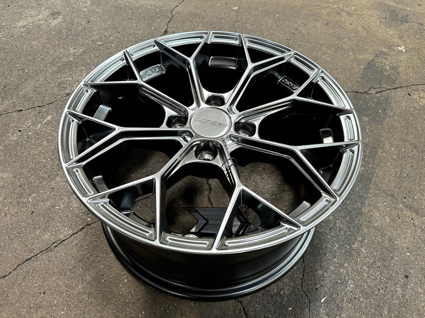 New 15X7 ET35 Lenso J1B Rim (4 wheel) Hyper Black 4X100