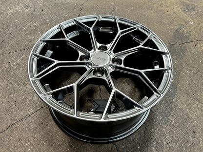 New 15X7 ET35 Lenso J1B Rim (4 wheel) Hyper Black 4X100