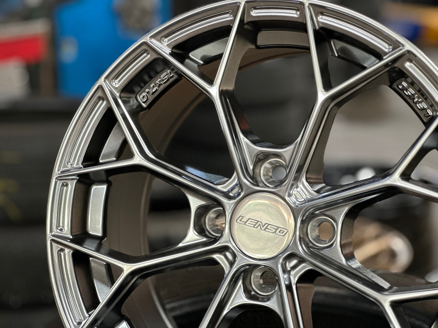 New 15X7 ET35 Lenso J1B Rim (4 wheel) Hyper Black 4X100