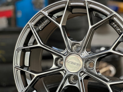 New 15X7 ET35 Lenso J1B Rim (4 wheel) Hyper Black 4X100