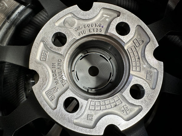 New 15X7 ET35 Lenso J1B Rim (4 wheel) Hyper Black 4X100