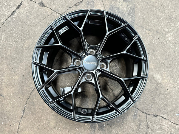 New 15X7 ET35 Lenso J1B Rim (4 wheel) Matt Black 4X100