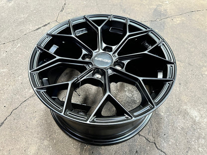 New 15X7 ET35 Lenso J1B Rim (4 wheel) Matt Black 4X100