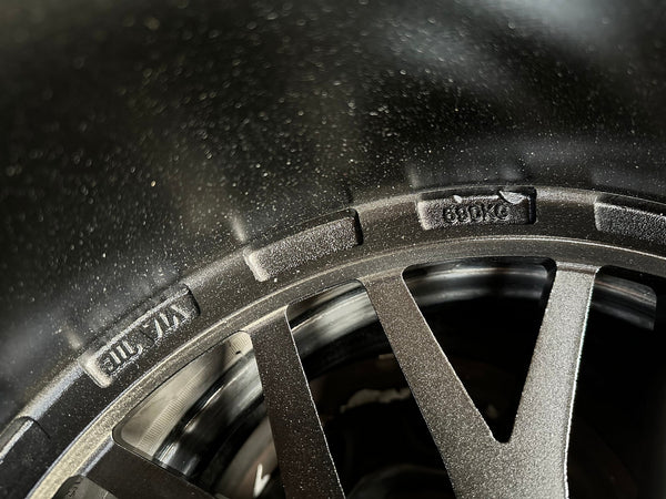 New 19X8.5 ET38 BBS LM Design Rim (4 wheel) Hyper Black 5X114.3