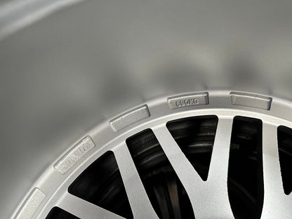 New 19X9.5 ET35 BBS LM Design Rim (4 wheel) Gloss Silver 5X112