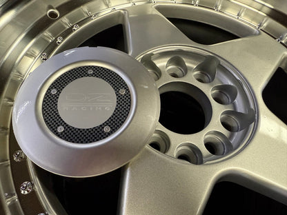 New 17X8.5 ET15 OZ Futura Classic Design Rim (4 wheel) Gloss Silver 5X120