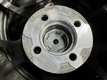 New 16X7 ET35 Lenso Jager Dyna Rim (4 wheel) Gloss Black 4X100