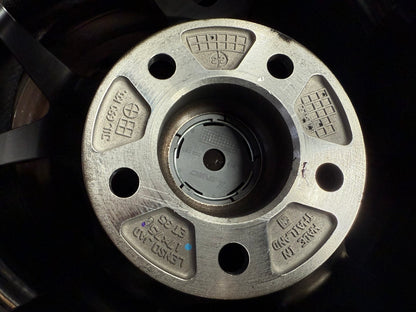 New 17X7.5 ET35 Lenso Jager Dyna Rim (4 wheel) Matt Black 5X112