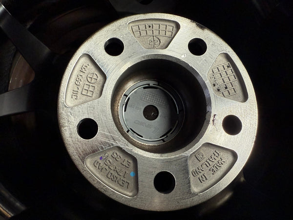 New 17X7.5 ET35 Lenso Jager Dyna Rim (4 wheel) Matt Black 5X112