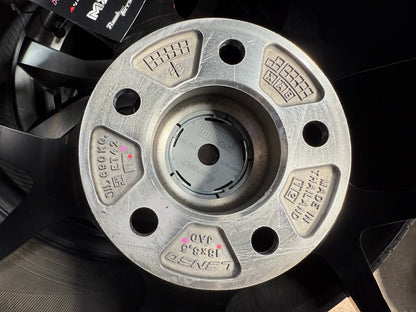 New 18X8.5 ET42 Lenso Jager Dyna Rim (4 wheel) Matt Black 5X112