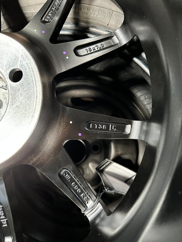 New 15X7 ET35 Lenso Jager Java Rim (4 wheel) Gloss Black 4X100