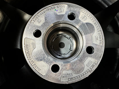 New 17X7.5 ET38 Lenso Jager Java Rim (4 wheel) Gloss Black 4X100