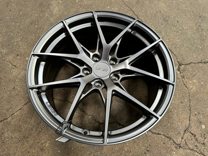 New 18X8.5 ET42 Lenso JD2 Rim (4 wheel) Matt Gunmetal 5X114.3