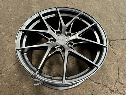 New 18X8.5 ET42 Lenso JD2 Rim (4 wheel) Matt Gunmetal 5X114.3