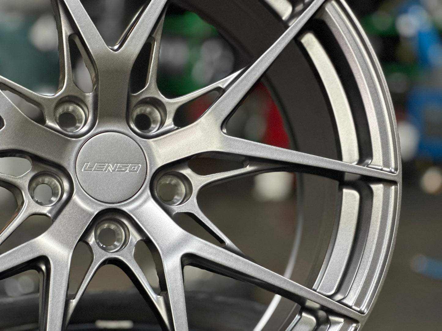 New 18X8.5 ET42 Lenso JD2 Rim (4 wheel) Matt Gunmetal 5X114.3