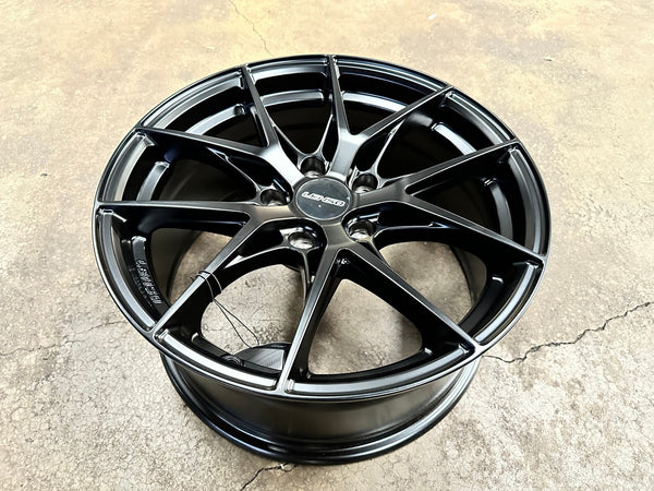 New 17X8 ET38 Lenso JD2 Dyna Rim (4 wheel) Matt Black 5X114.3