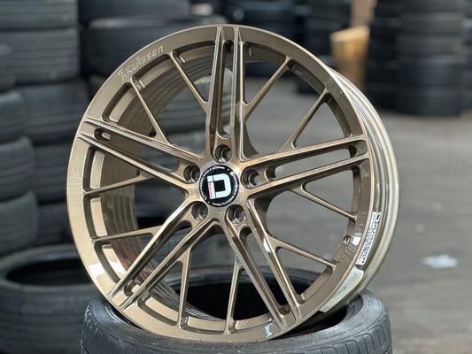 New 19X8.5 ET40 Klassen ID F53R Rim (4 wheel) Gloss Gunmetal 5X108