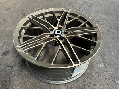 New 19X8.5 ET40 Klassen ID F53R Rim (4 wheel) Gloss Gunmetal 5X108