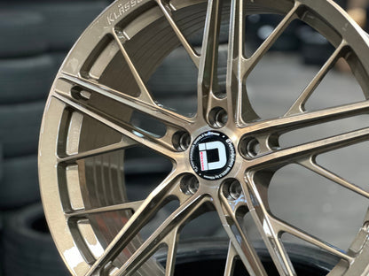 New 19X8.5 ET40 Klassen ID F53R Rim (4 wheel) Gloss Gunmetal 5X108