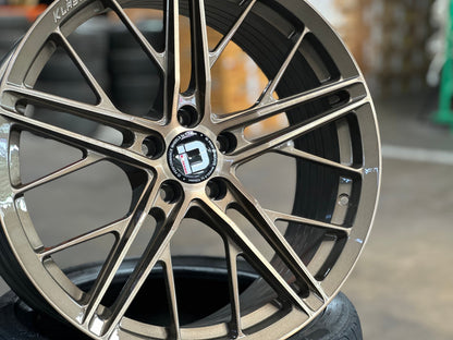 New 19X8.5 ET40 Klassen ID F53R Rim (4 wheel) Gloss Gunmetal 5X108