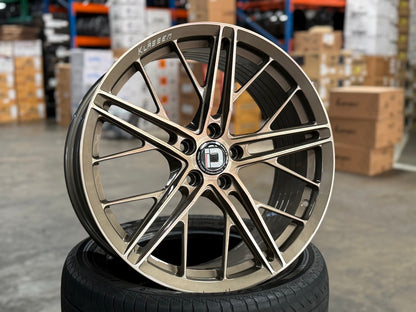 New 19X8.5 ET25 Klassen ID F53R Rim (4 wheel) Gloss Gunmetal 5X112